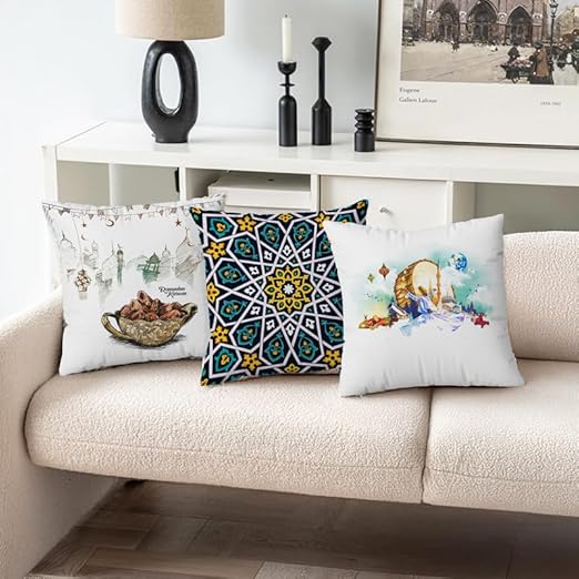 Throw Pillow Covers - Velvet Cushion Covers - Set of 3 -40 x 40 cm - Cover Only