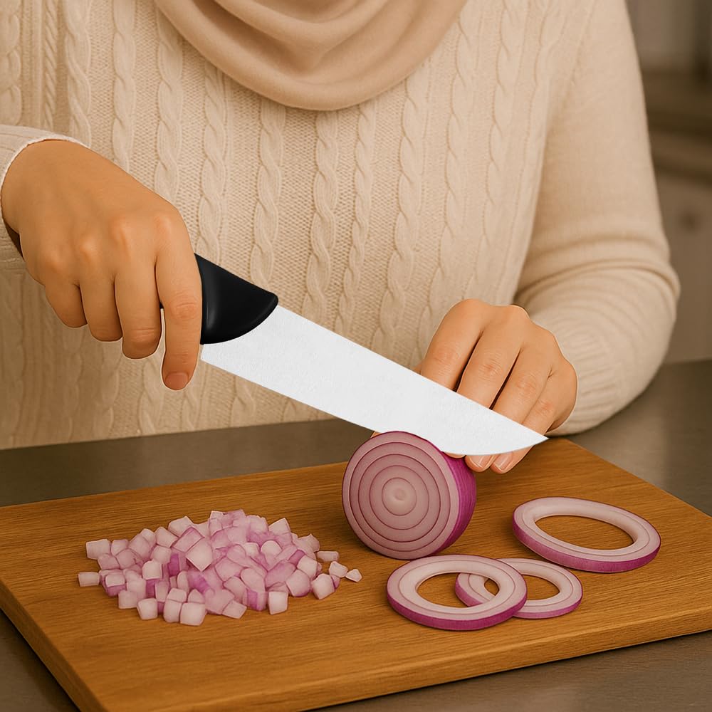Professional Butcher Knife – 6-Inch Stainless Steel Blade – Compact, Ergonomic & Sharp