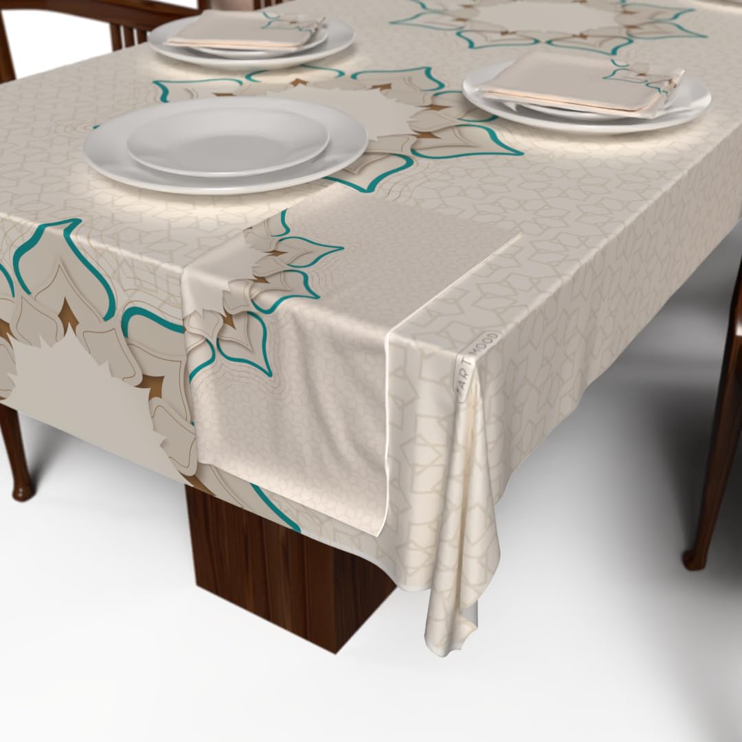 Ramadan's Unique Tablecloth & Napkins Set Satin