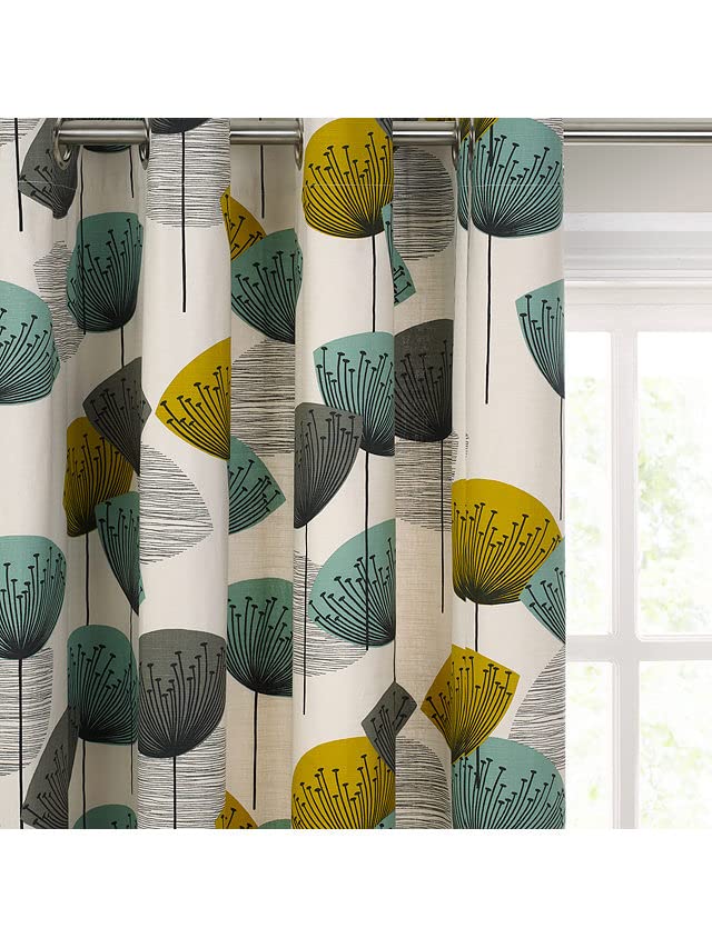 Linen Velvet Sabia Curtains-Modern Multi Colour Sheer Design-Steel Grommets -1 Piece