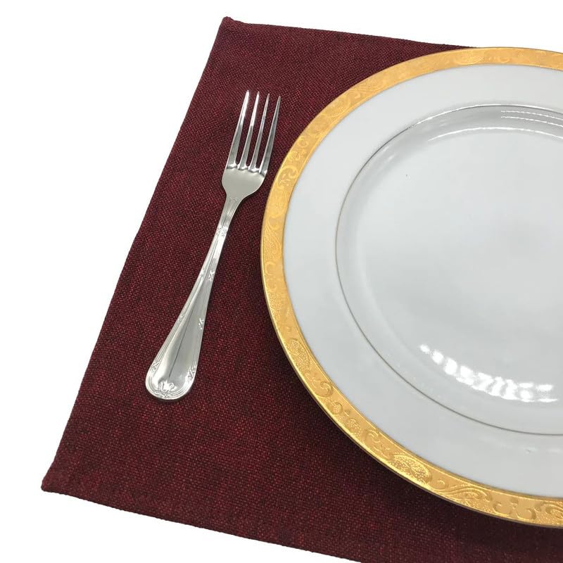 Linen Placemats Set 6 Pieces of Placemats and Runner
