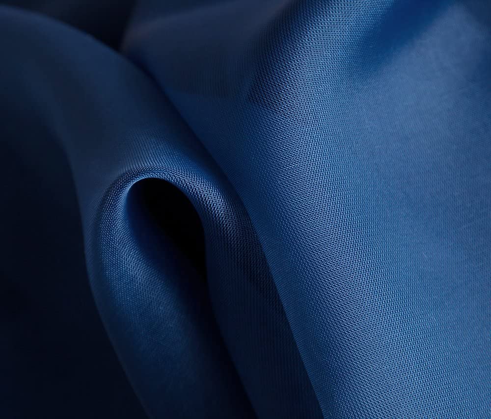 Elegant Voile Chiffon Curtains - Rod Pocket Design - Luxury Soft Fabric 1 Panel