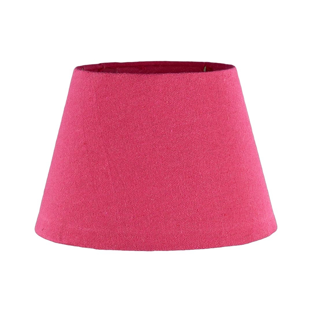 Nagafa Shop, Tb11-F High Quality, Manda Modern Table Lamp For Living Room, Bedroom, Or Hall - Brown Fuchsia