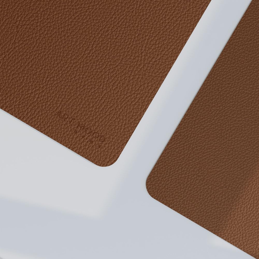 Leather Office Set - Premium Faux Leather Desk Accessories with Elegant Detailing, Perfect for Organizing Home Office or Professional Workspace