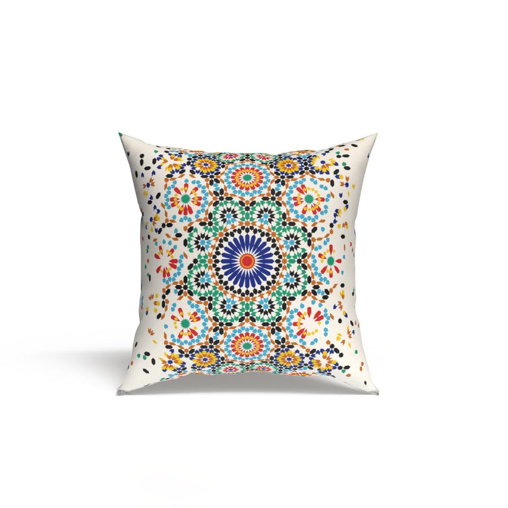 Cushion with Filling – Premium Velvet Pillow, 40x40 cm, Removable Cover with Smooth Zipper, Soft & Breathable for Sofa, Bed, or Chair – Elegant Home Decor Accent