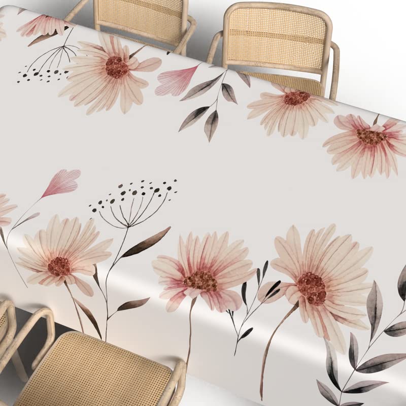 Tablecloth, Waterproof Polyester Fabric, Durable & Easy Care