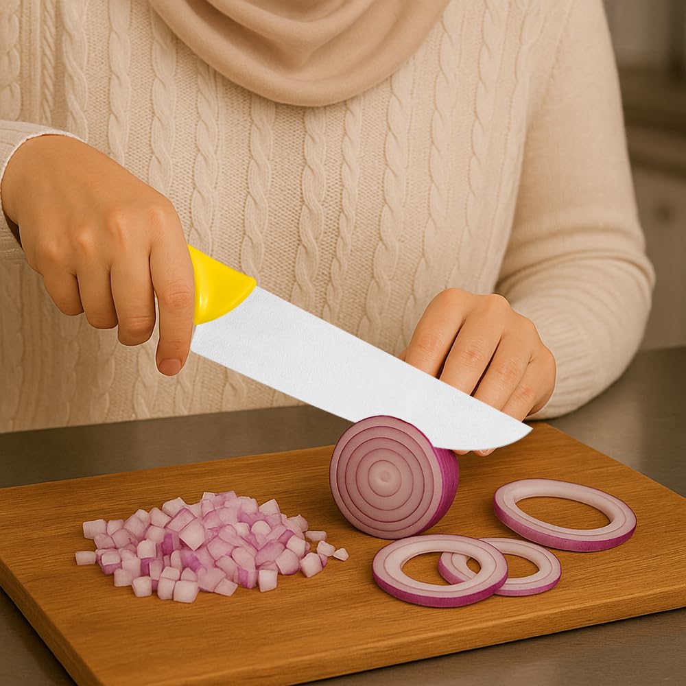 Professional Butcher Knife – 8-Inch Stainless Steel Blade – Precision Cutting for Meat & Poultry