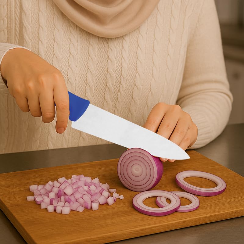 Professional Meat Knife, Stainless Steel Blade, Polypropylene Handle, Durable and Precision Cutting Tool
