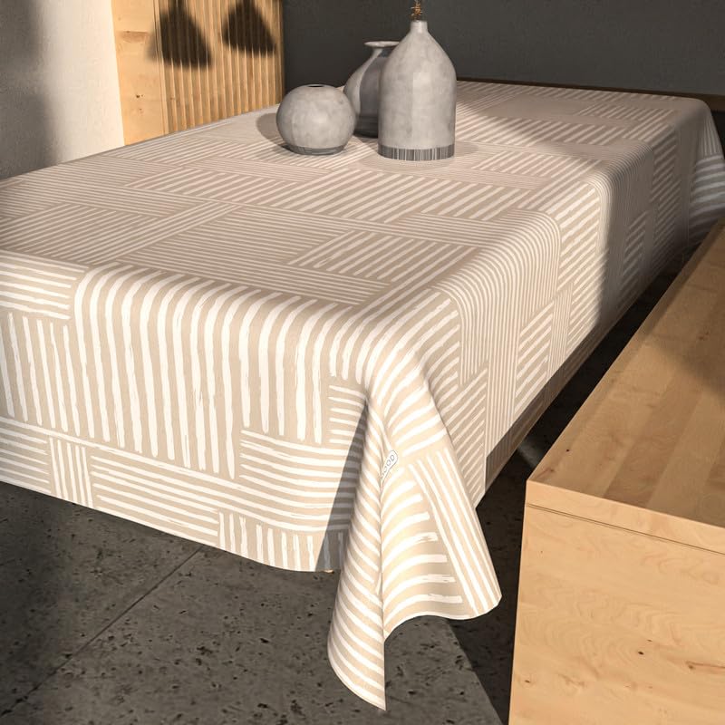 Tablecloth, Waterproof Polyester Fabric, Durable & Easy Care