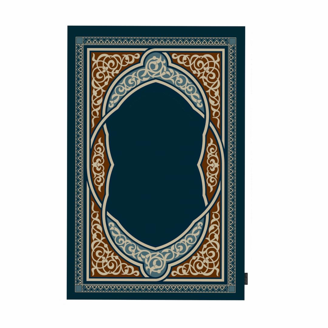 Prayer Mat - Waterproof Pocket Size Travel Mat for Salah, Lightweight Foldable Muslim Prayer Rug with Carrying Bag