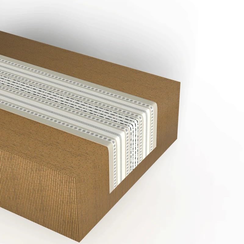 HOME Decorative Runner, 140W ×35L CM, Cotton, Table or Bed Runner for Home Decor, Elegant Design for Living Room or Occasions
