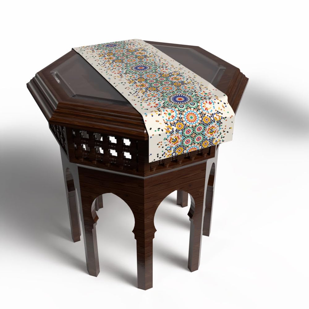 Table Runner – Elegant Decorative Accent for Tables, Beds, and Spaces, 140x35 cm, Made from Luxurious Velvet, Machine Washable
