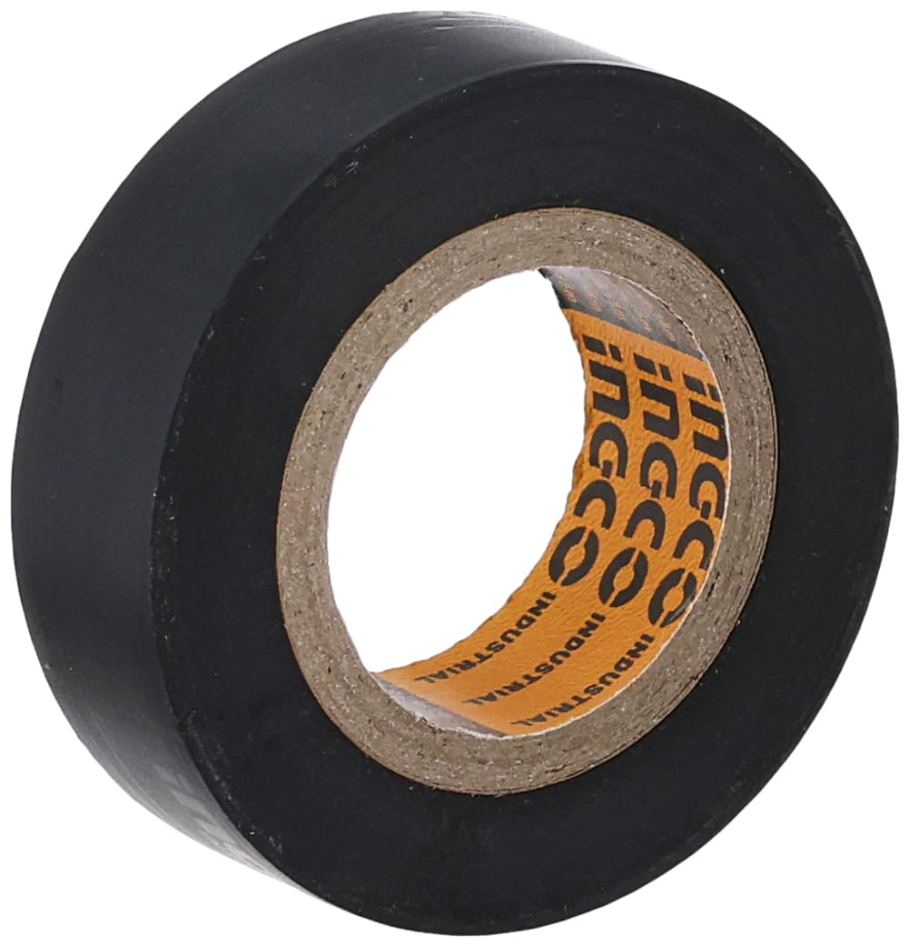 Ingco HPET1101 Heavy Duty Insulating Tape, 9.15m- Black