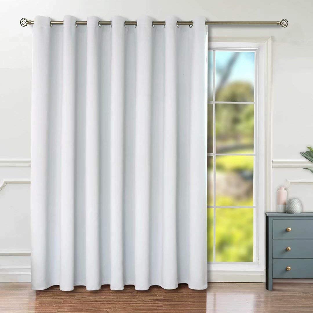 100% Blackout curtains - thermal insulated blackout fabric - two layers fully darkness curtain