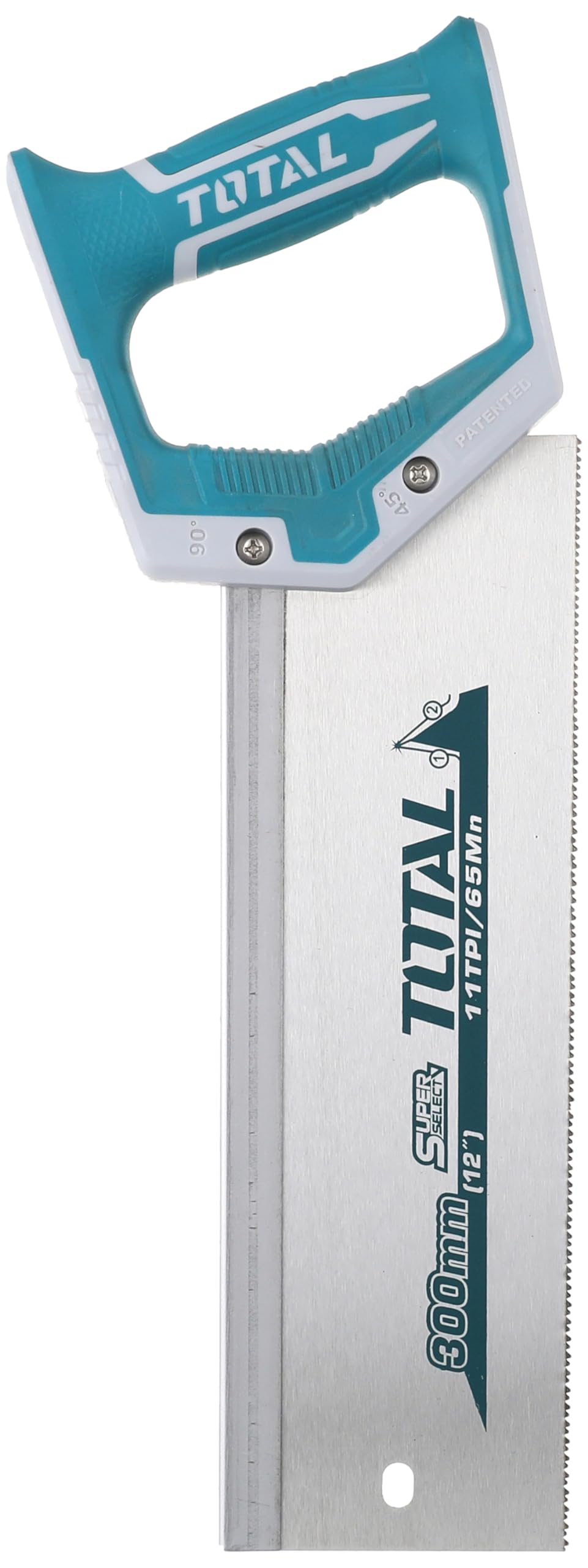 TOTAL Sawtooth Back COATCH Hand Box Plastic Case 12'' Model: TOTAL THTK591262