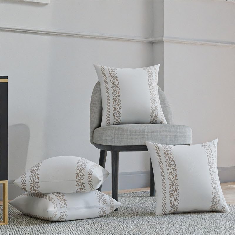 Premium Cushion - Luxurious and Soft Throw Pillow with Elegant Design for Living Room, Bedroom, and Sofa - Durable and Decorative