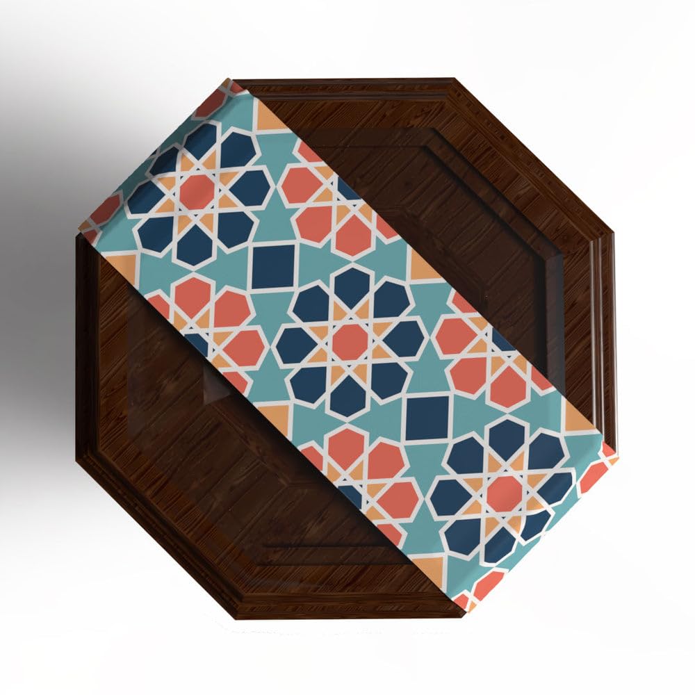 Table Runner – Elegant Decorative Accent for Tables, Beds, and Spaces, 140x35 cm, Made from Luxurious Velvet, Machine Washable