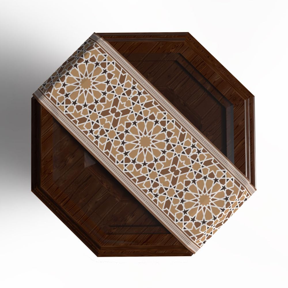 Table Runner – Elegant Decorative Accent for Tables, Beds, and Spaces, 140x35 cm, Made from Luxurious Velvet, Machine Washable
