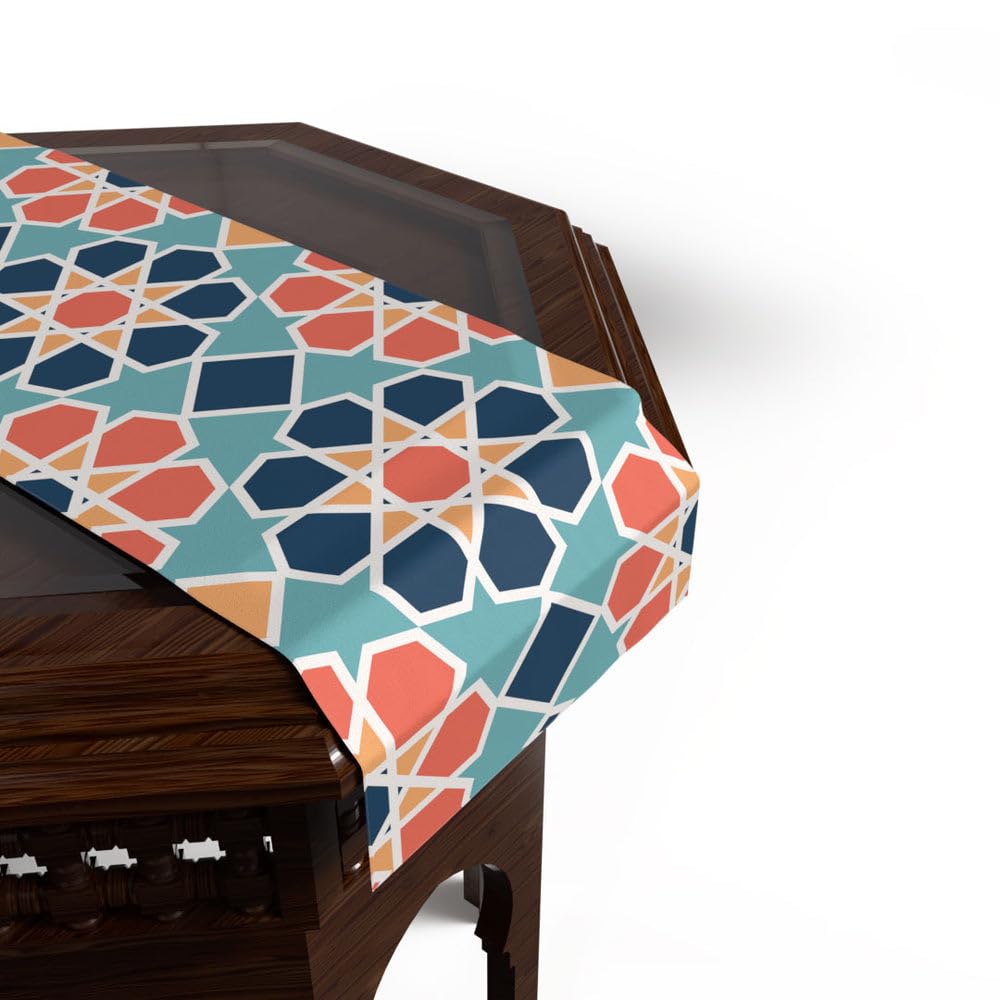 Table Runner – Elegant Decorative Accent for Tables, Beds, and Spaces, 140x35 cm, Made from Luxurious Velvet, Machine Washable