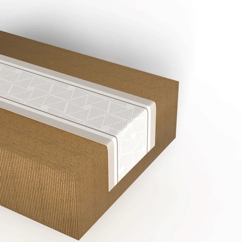 HOME Decorative Runner, 140W ×35L CM, Cotton, Table or Bed Runner for Home Decor, Elegant Design for Living Room or Occasions
