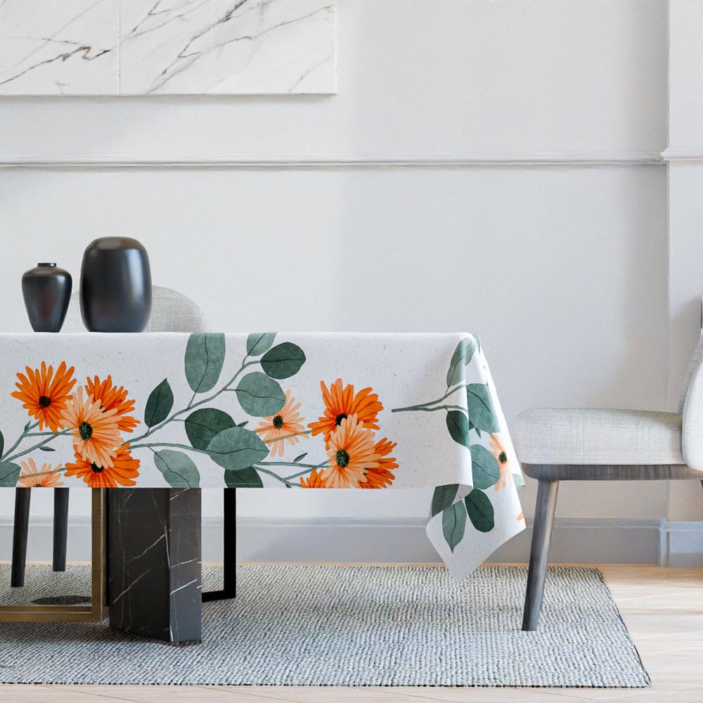 Lumina Tablecloth - Elegant And Durable Polyester Table Cover, Machine Washable for Dining, Kitchen, and Events