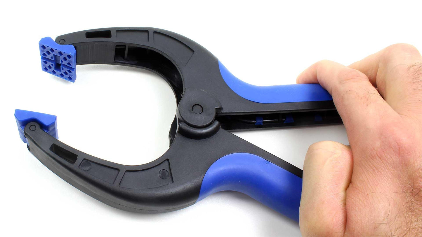 6” Spring Clamp set of 2, Heavy Duty Spring Clips for Woodwork طقم مشبك كلامب 2 قطع 6بوصة by circle tools