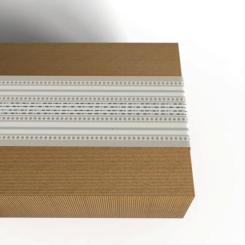 HOME Decorative Runner, 140W ×35L CM, Cotton, Table or Bed Runner for Home Decor, Elegant Design for Living Room or Occasions