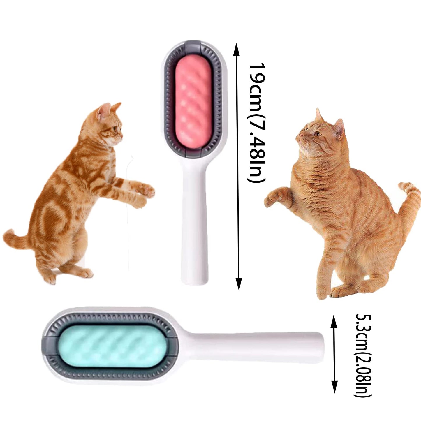 CEHNCEH Pet Knots Remover Pet Cleaning Hair Removal Comb Remove Loose Undercoat Hair Grooming Comb Reusable Pet Cleaning Hair Brushing Tool for Pet Hair Cleaning and Grooming Gently