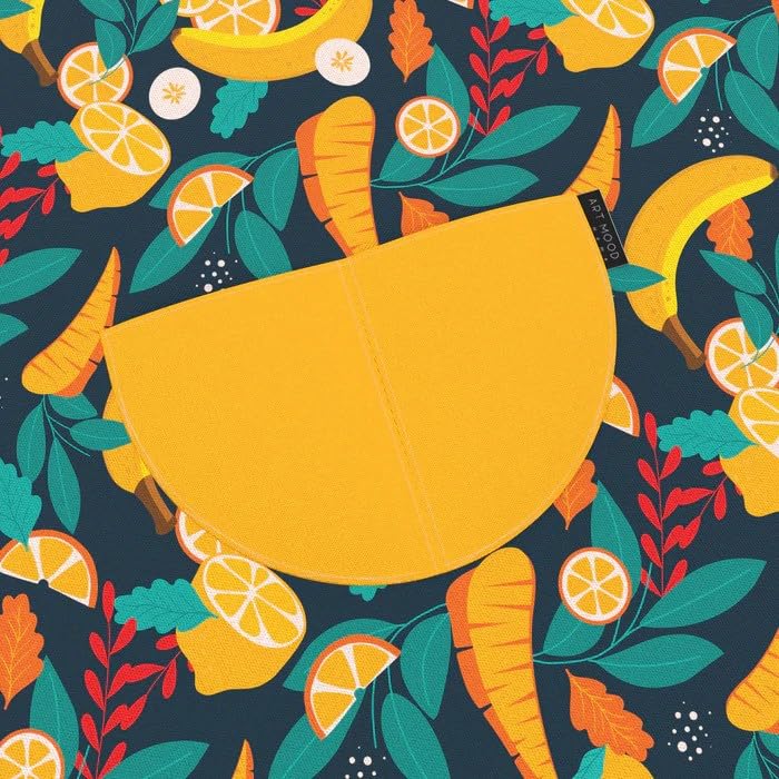 Apron, Cross-Back Design, Soft Cotton-Like Fabric, One Size, Lightweight Breathable Unisex with Front Pocket, for Cooking, and Daily Use