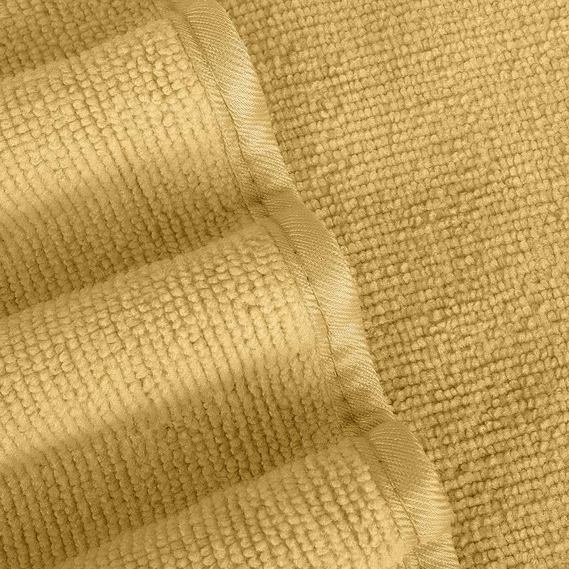 4-Piece Towel Set, 100% Cotton ? Includes 1 Bath Towel 140 cm x 70 cm, 1 Hand Towel 100 cm x 50 cm, 2 Washcloths 30 cm x 30 cm, Quick Dry, Super Soft, Highly Absorbent, No Fade