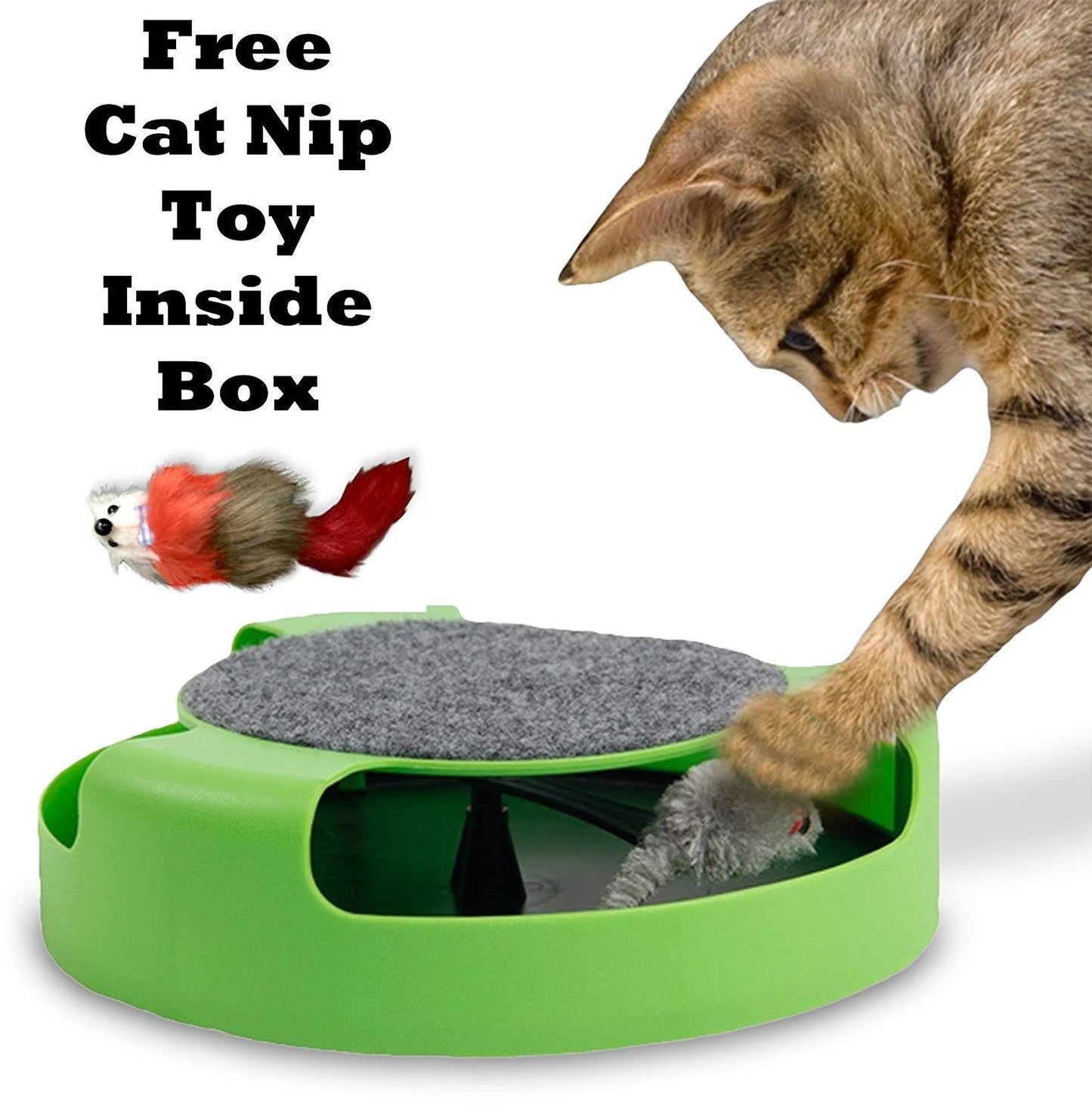 U-HOOME Catch the Mouse Motion Chase Toy For Cat and Kittens