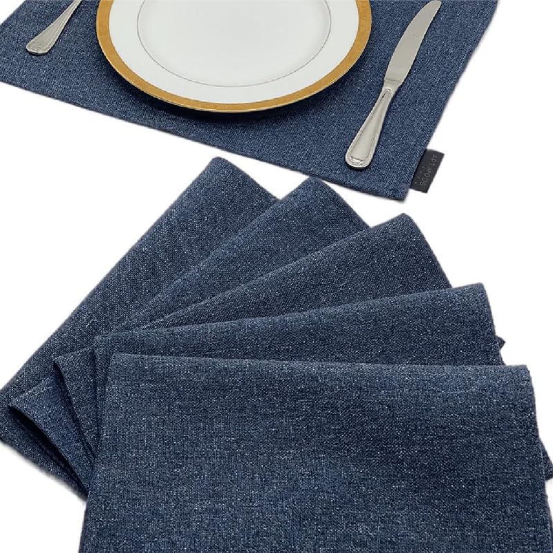 Linen Placemats Set 6 Pieces of Placemats and Runner