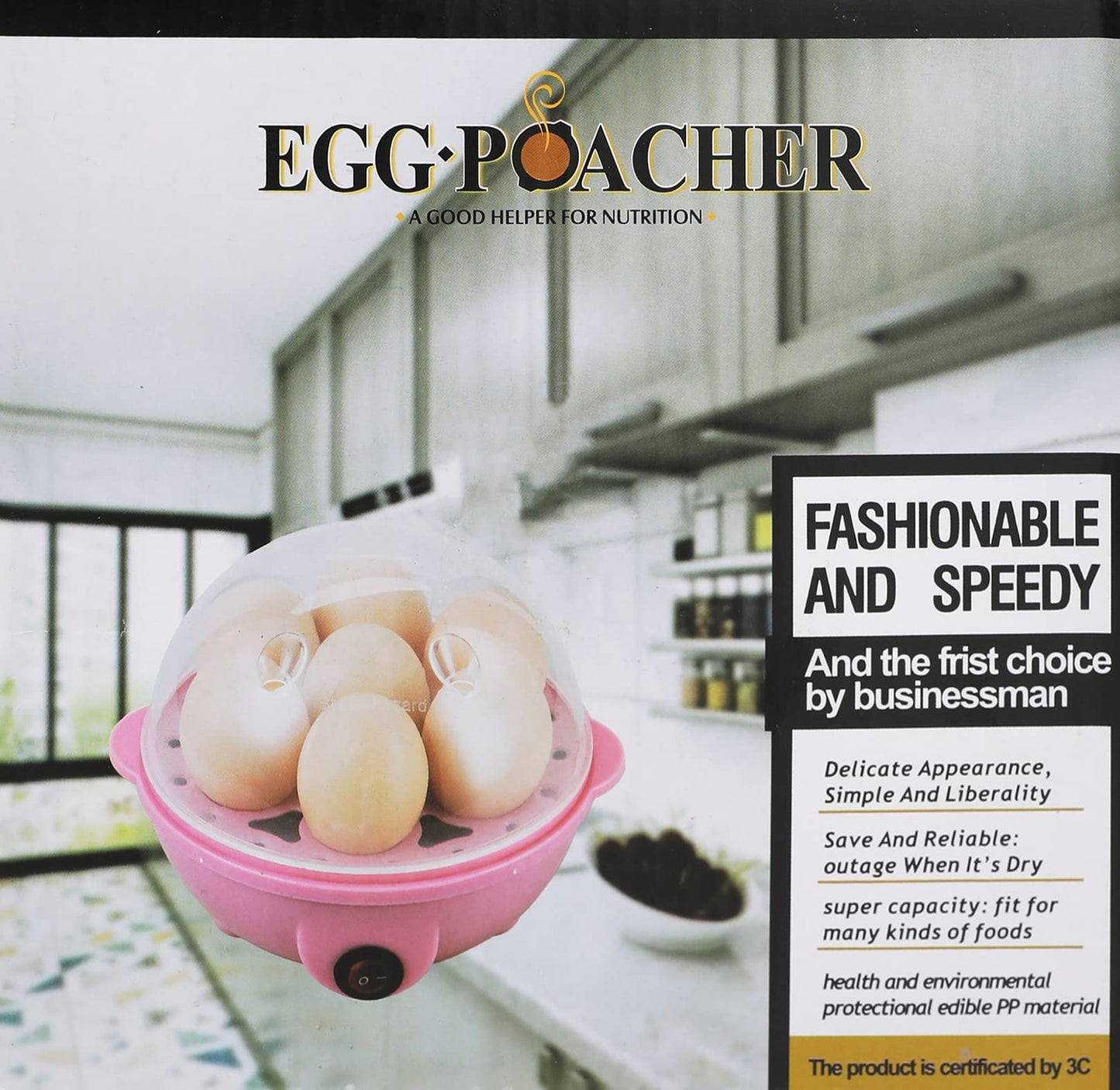 Egg boiler cooker - 7 eggs