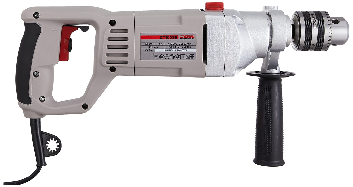 Crown impact drill 1050w 16mm
