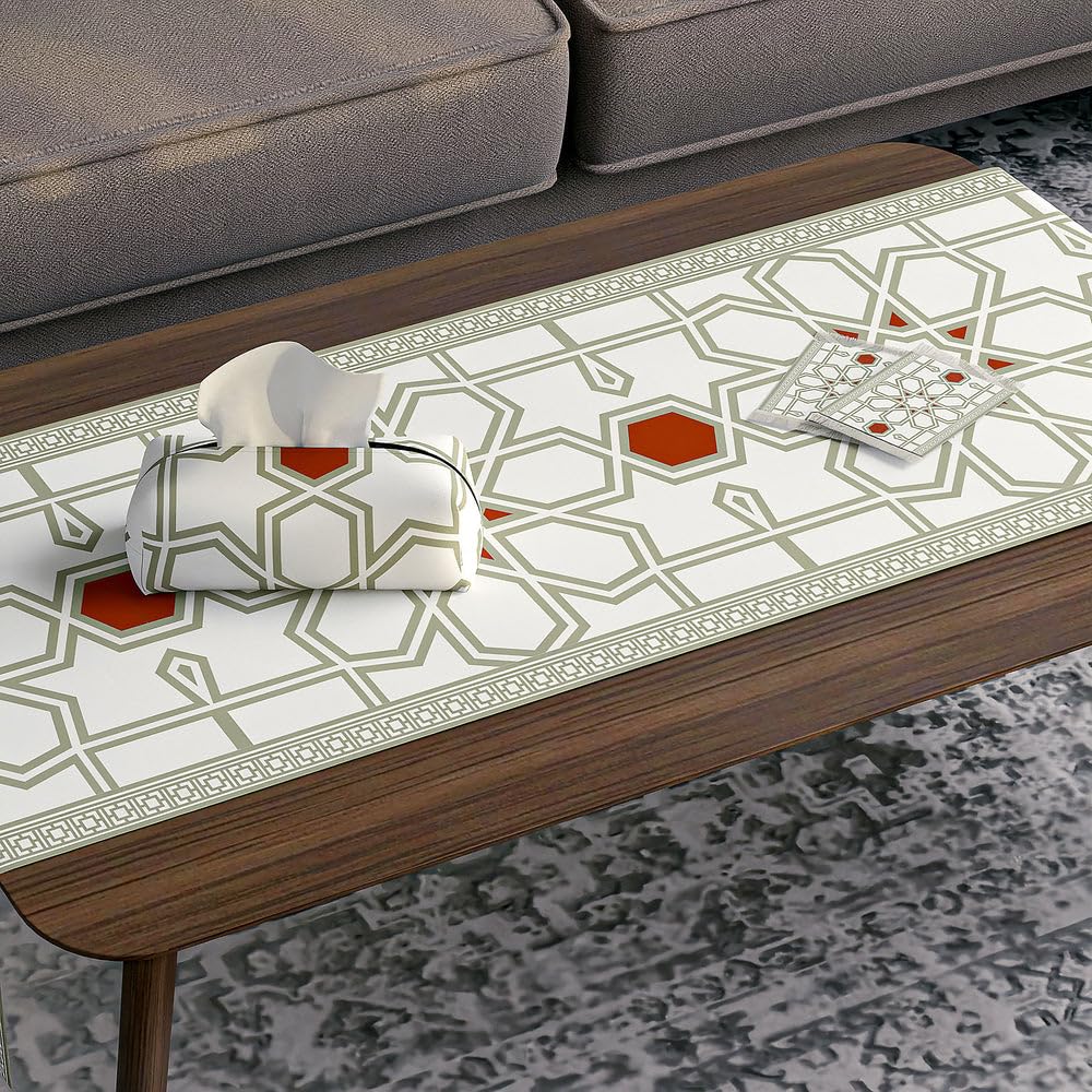 Table Runner – Elegant Decorative Accent for Tables, Beds, and Spaces, 140x35 cm, Made from Luxurious Velvet, Machine Washable