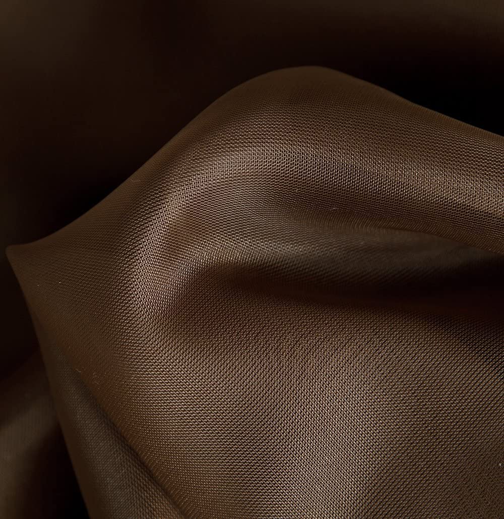 Elegant Voile Chiffon Curtains - Rod Pocket Design - Luxury Soft Fabric 1 Panel
