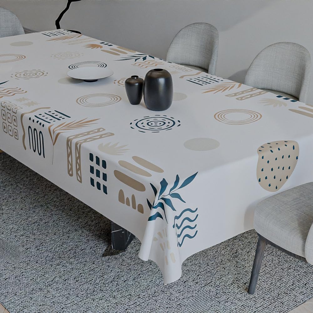 Velvet Tablecloth – Elegant and Durable Polyester Table Cover, Stain-Resistant, Machine Washable, Perfect for Dining, Kitchen & Events