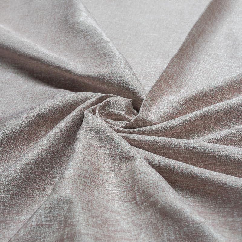 Natural Linen Curtains & Drapes with Steel Grommets, providing Semi-Sheer privacy and Light Filtering for Bedroom-Living Room. 2 Pieces