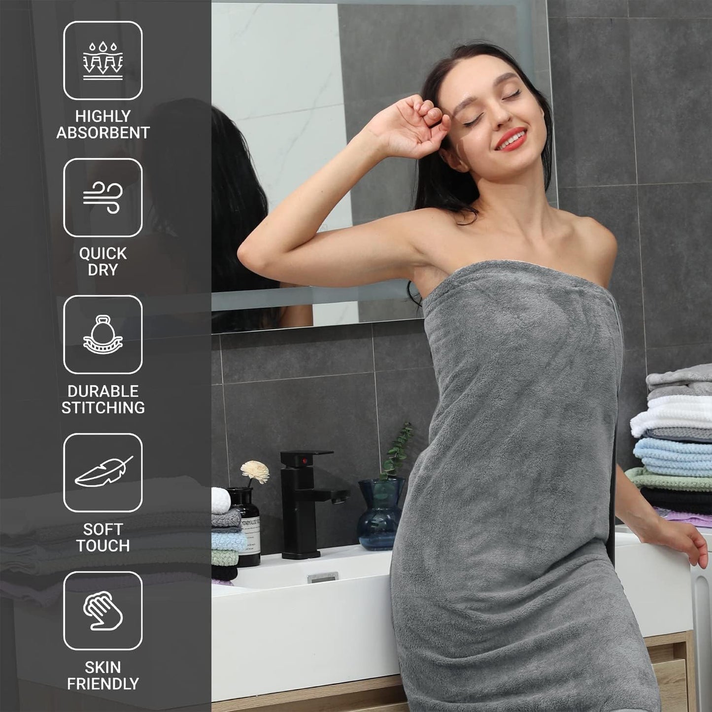 Bath Towels 100% Cotton