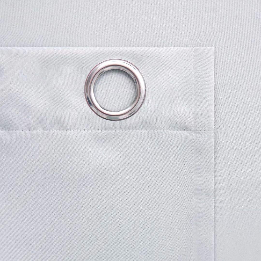 100% Blackout curtains - thermal insulated blackout fabric - two layers fully darkness curtain