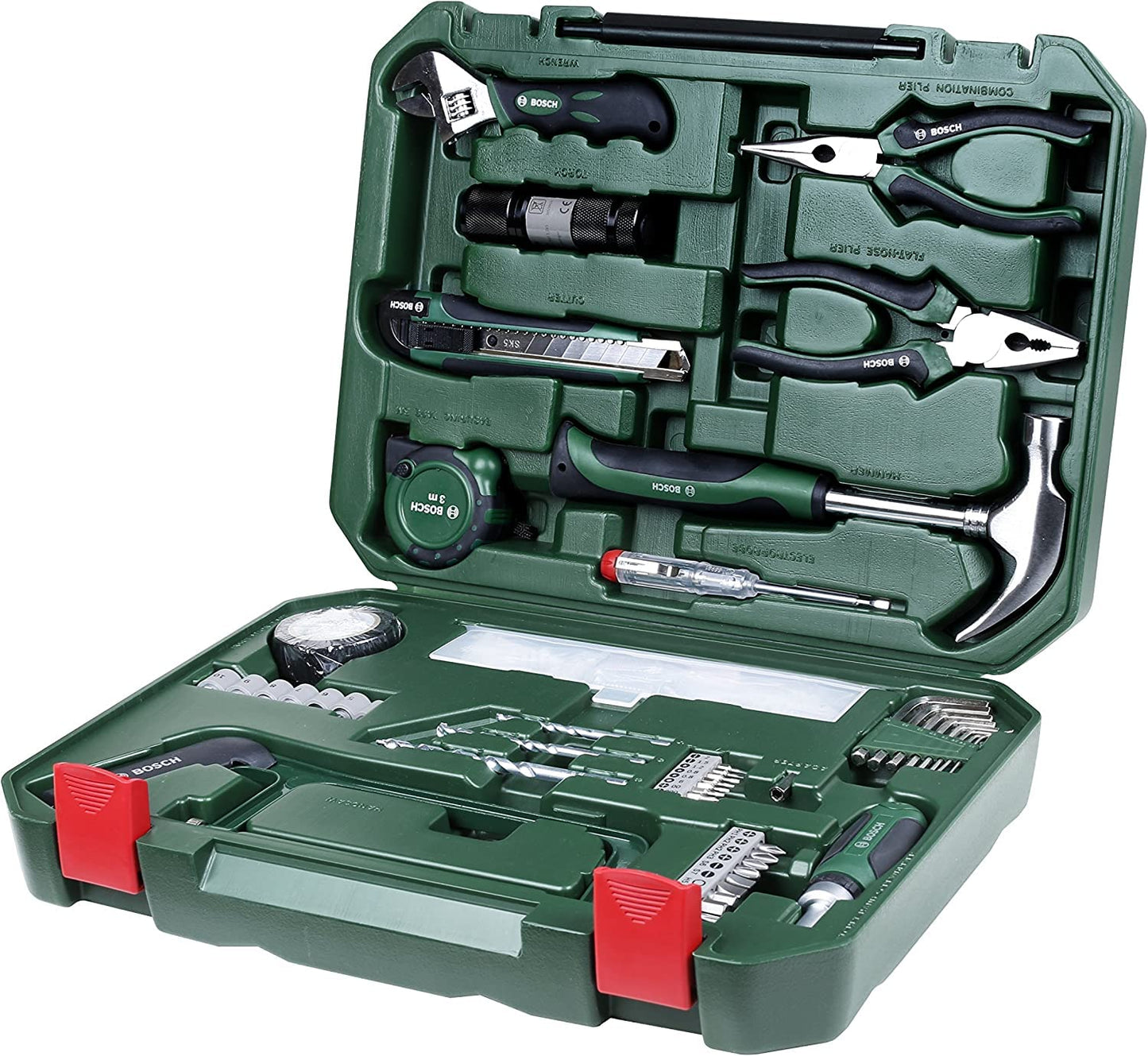 Bosch accessories Set and Hand Tools - 108 Pieces