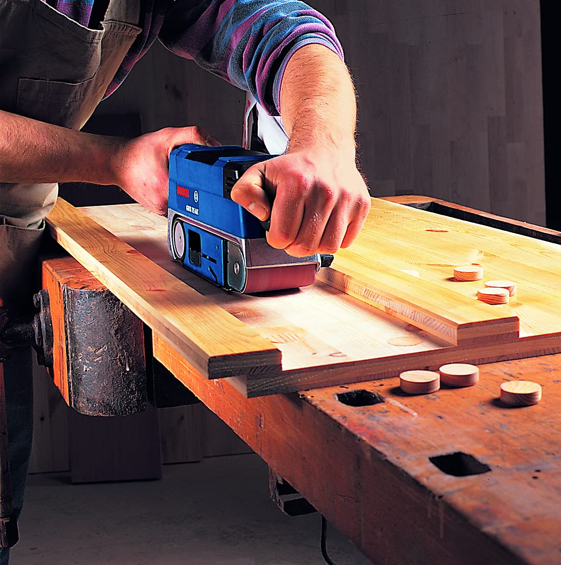 Bosch Professional Bosch GBS 75 AE Professional Set – Belt Sander