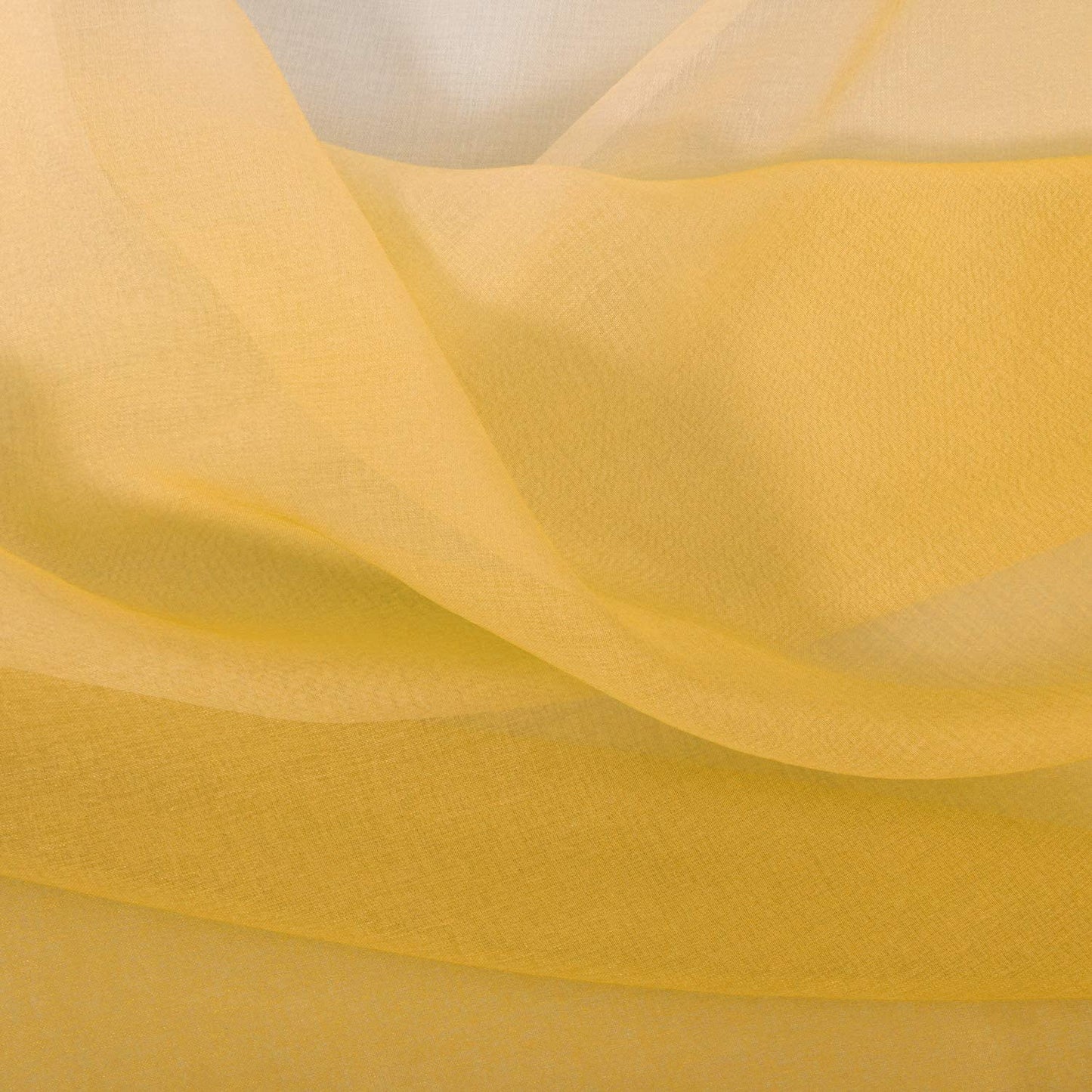 Modern Design Voile chiffon Curtains - Gradient colours- steel Grommets - 2 pieces - for living rooms and bedrooms