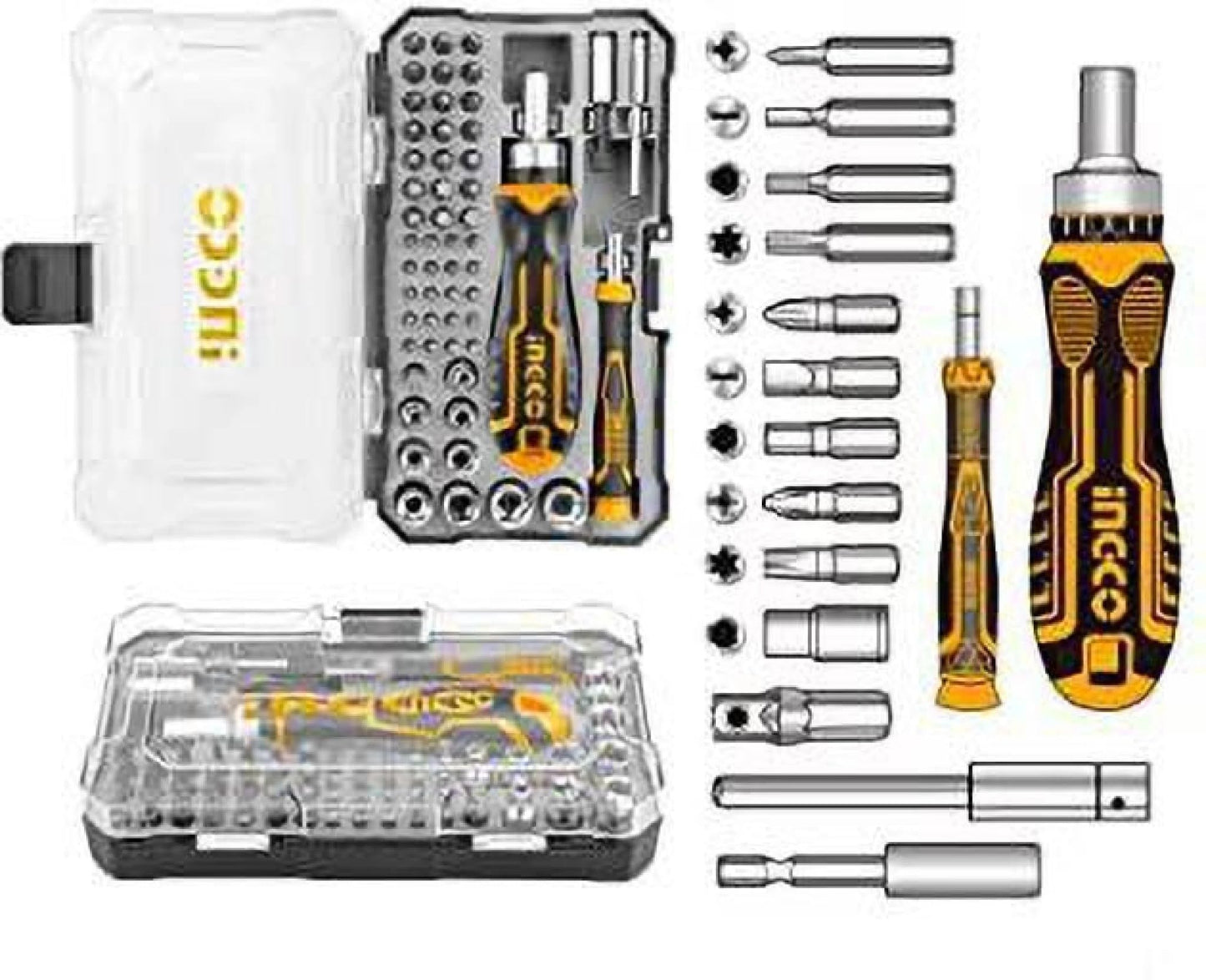 Ingco 55 Piece Screwdriver Set - Model hksdb0558