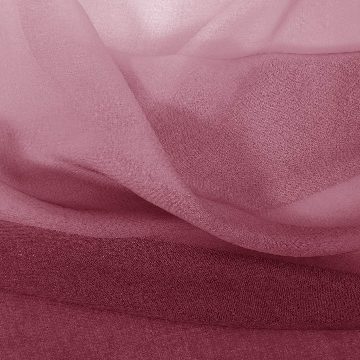 Modern Design Voile chiffon Curtains - Gradient colours- steel Grommets - 2 pieces - for living rooms and bedrooms
