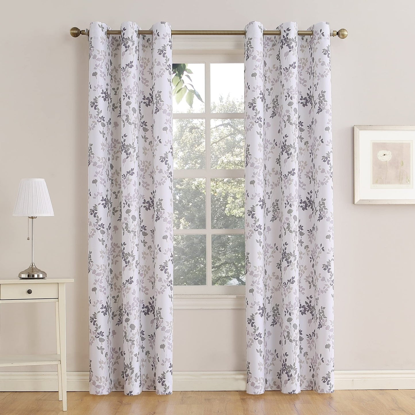 Linen Velvet Sabia Curtains-Modern Multi Colour Sheer Design-Steel Grommets -1 Piece