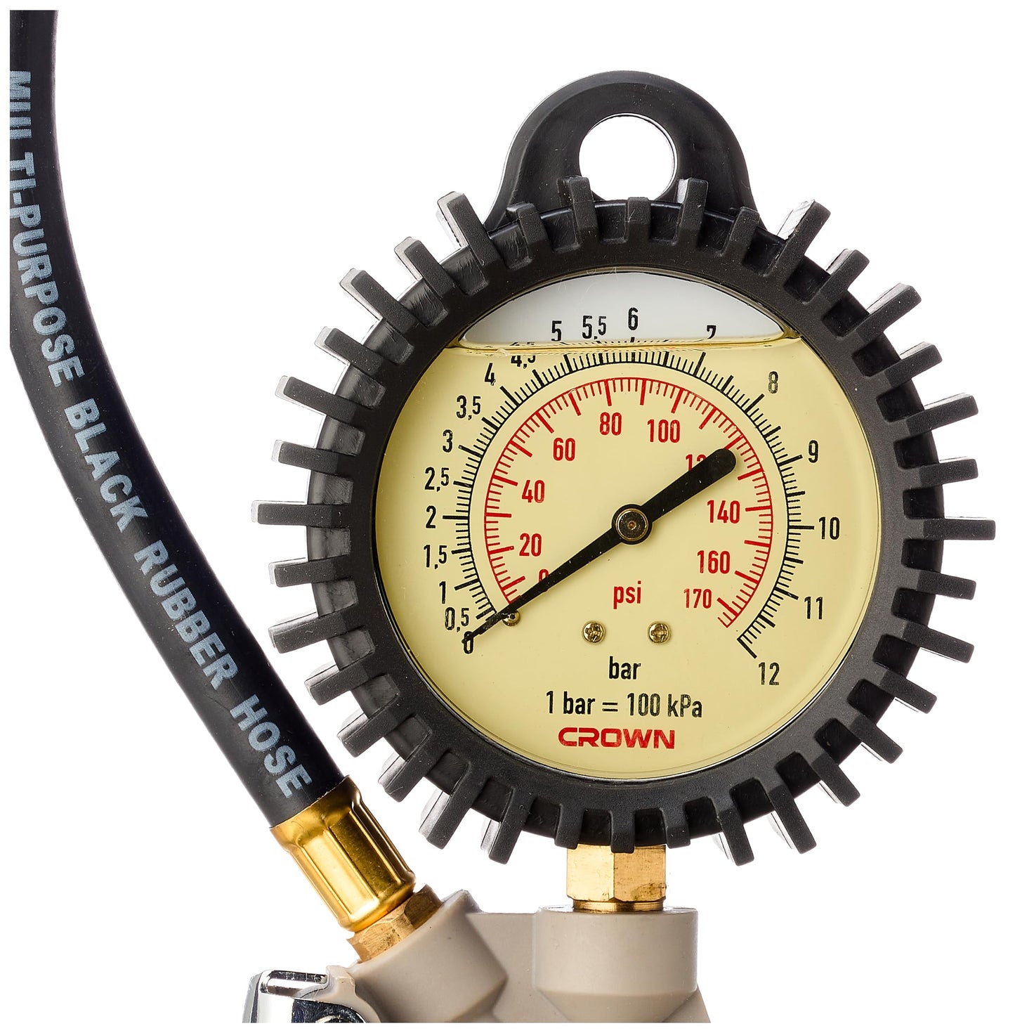 Crown tire inflator 0-170psi 750mm