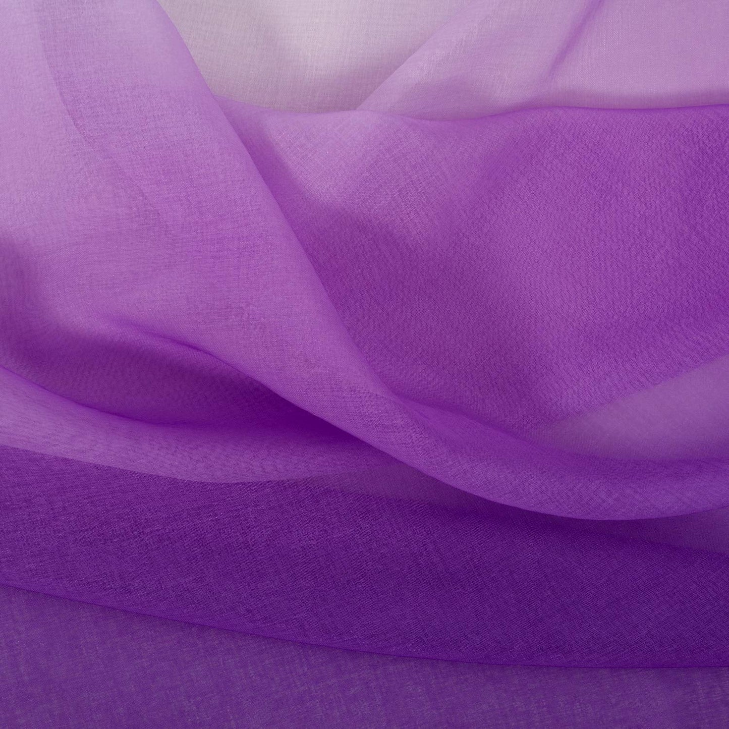 Modern Design Voile chiffon Curtains - Gradient colours- steel Grommets - 2 pieces - for living rooms and bedrooms