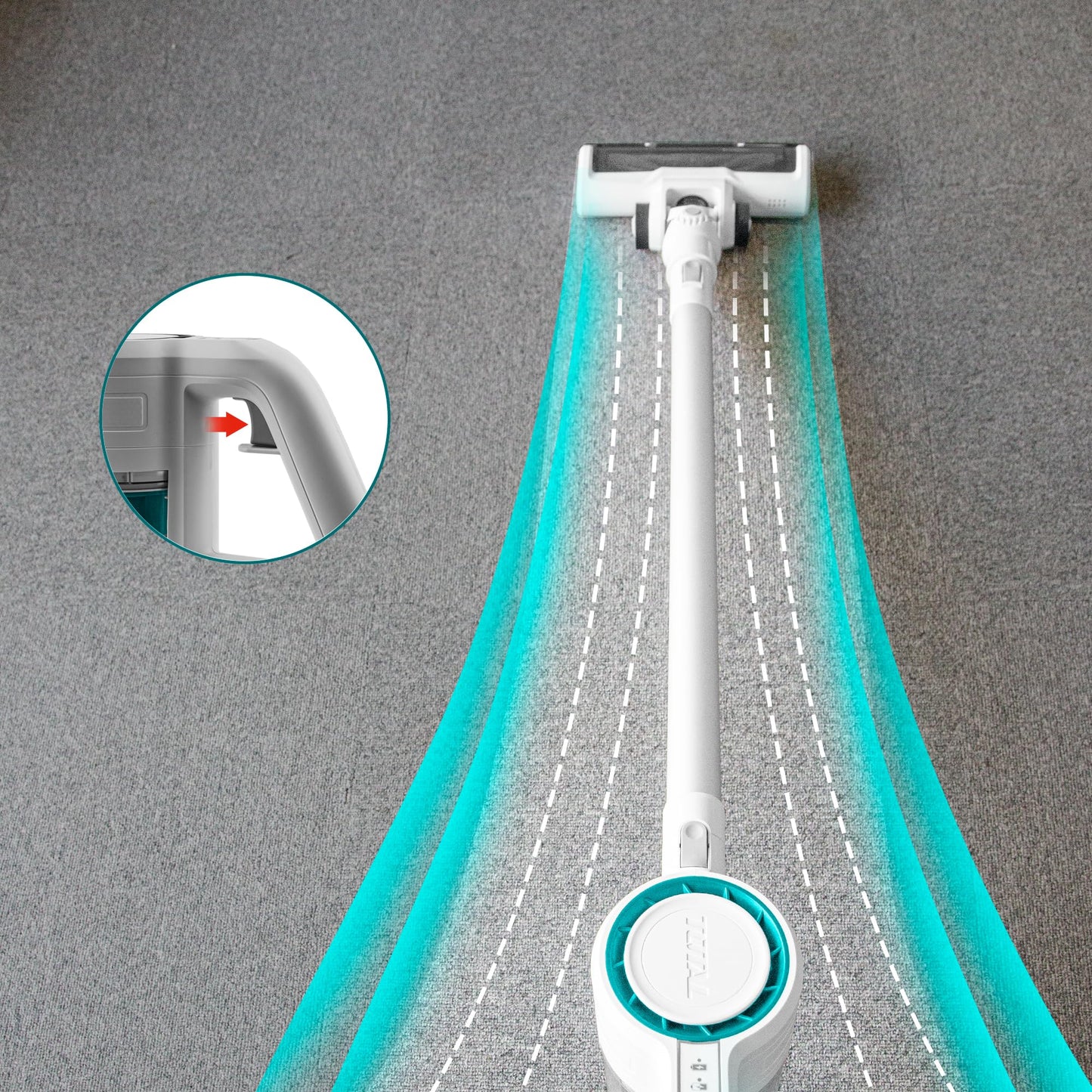 TOTAL Vacuum Cleaner 20V 1L 120W