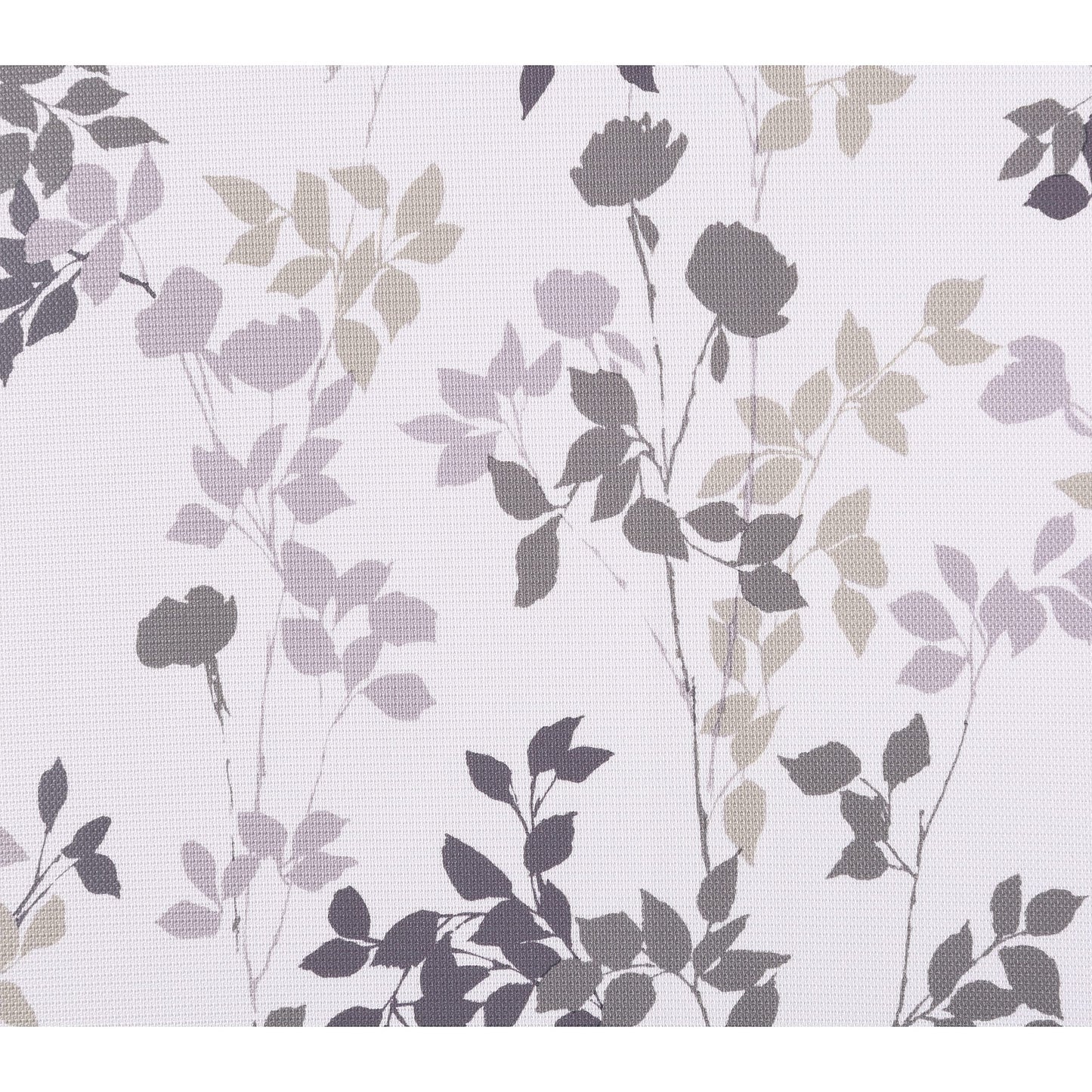 Linen Velvet Sabia Curtains-Modern Multi Colour Sheer Design-Steel Grommets -1 Piece 140W X 230L CM White*purple
